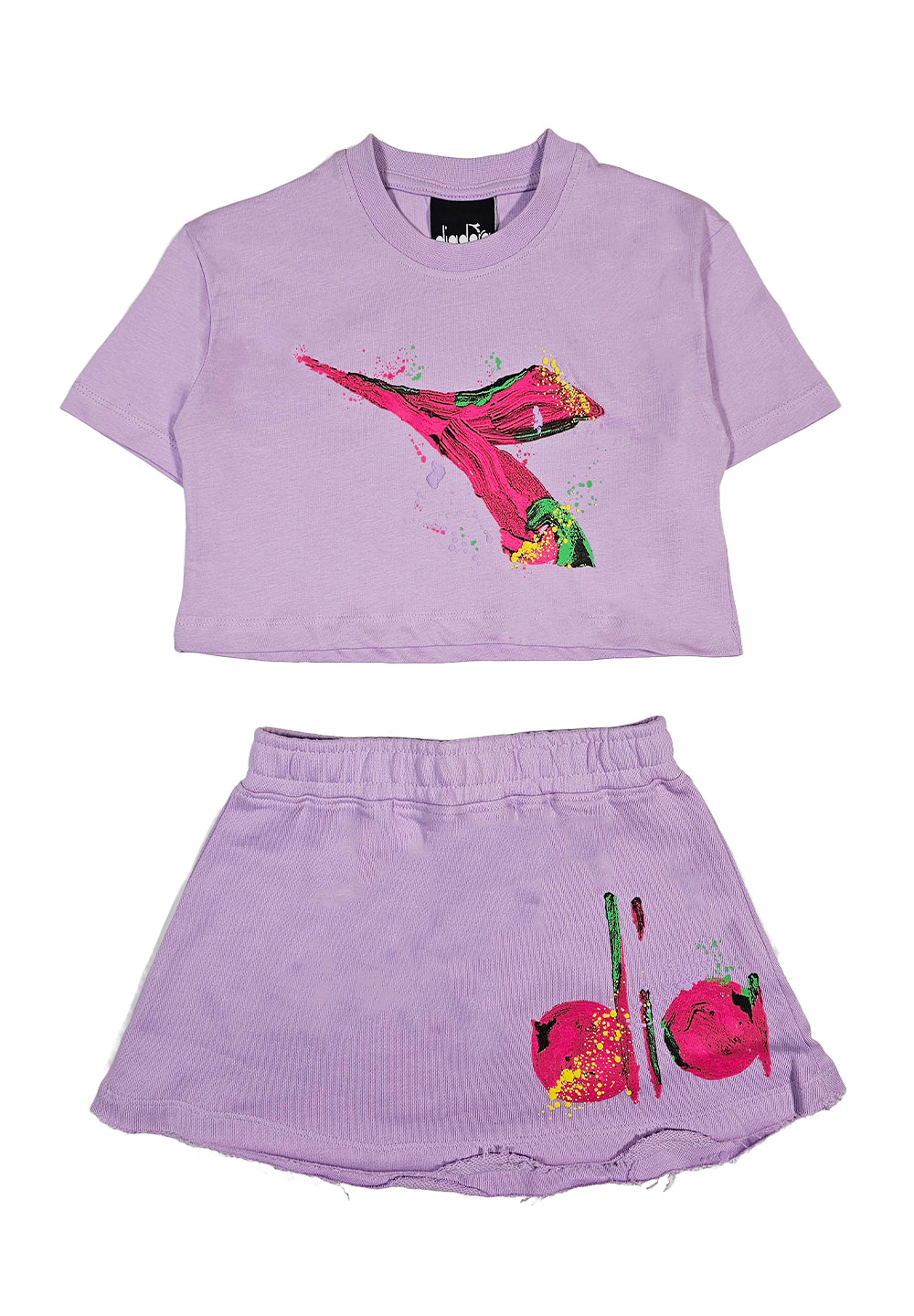 Lila Baby Mädchen Set