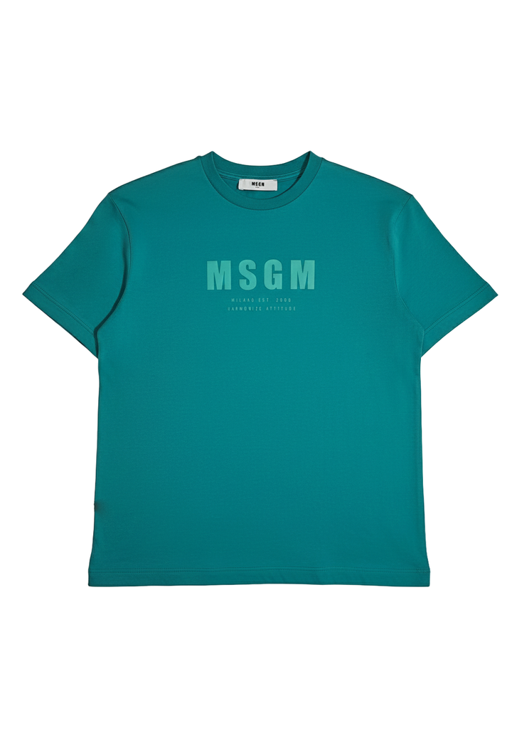 T-shirt turquoise pour enfant