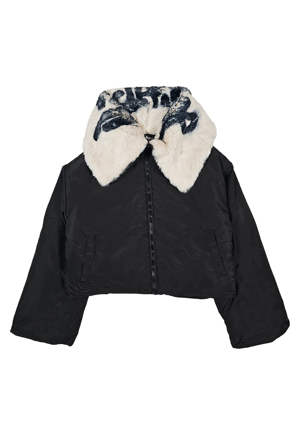 Schwarze Jacke für Mädchen