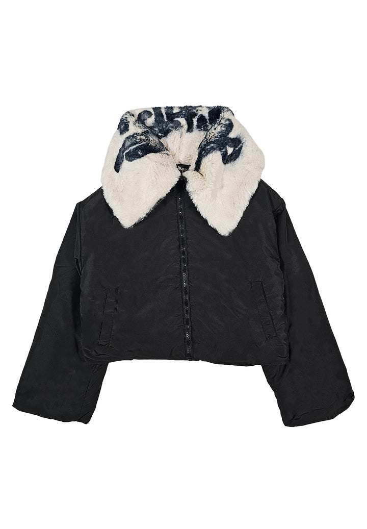 Schwarze Jacke für Mädchen