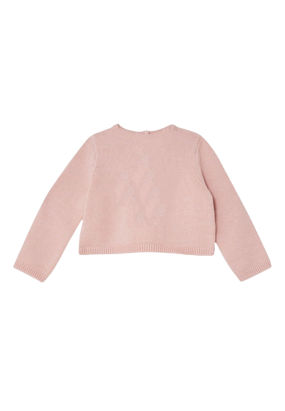 Pull rose pour bébé fille