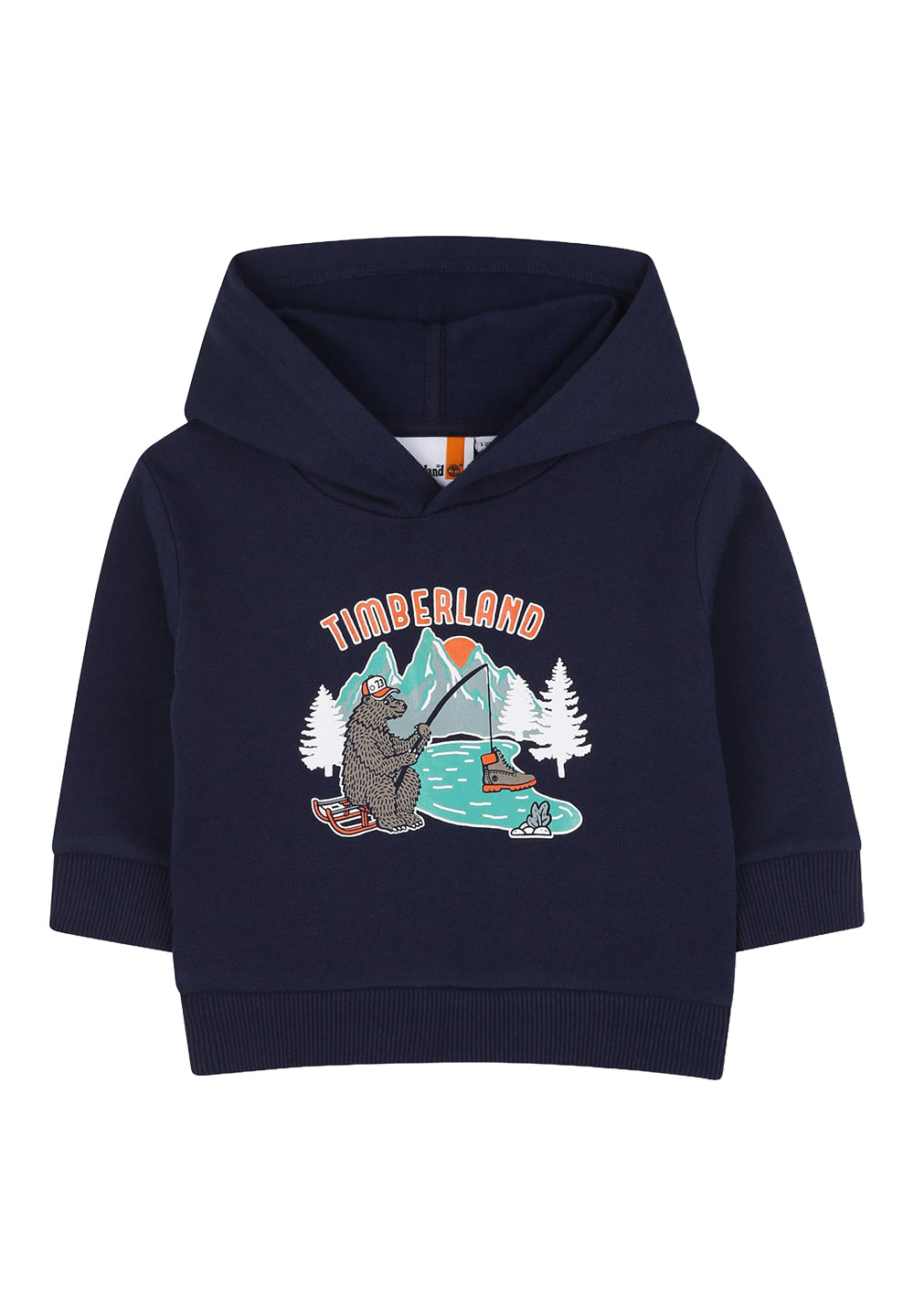 Sweat à capuche bleu pour nouveau-nés