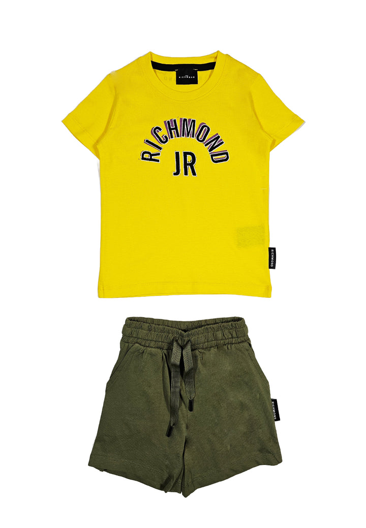 Completo giallo-verde per bambino - Primamoda kids