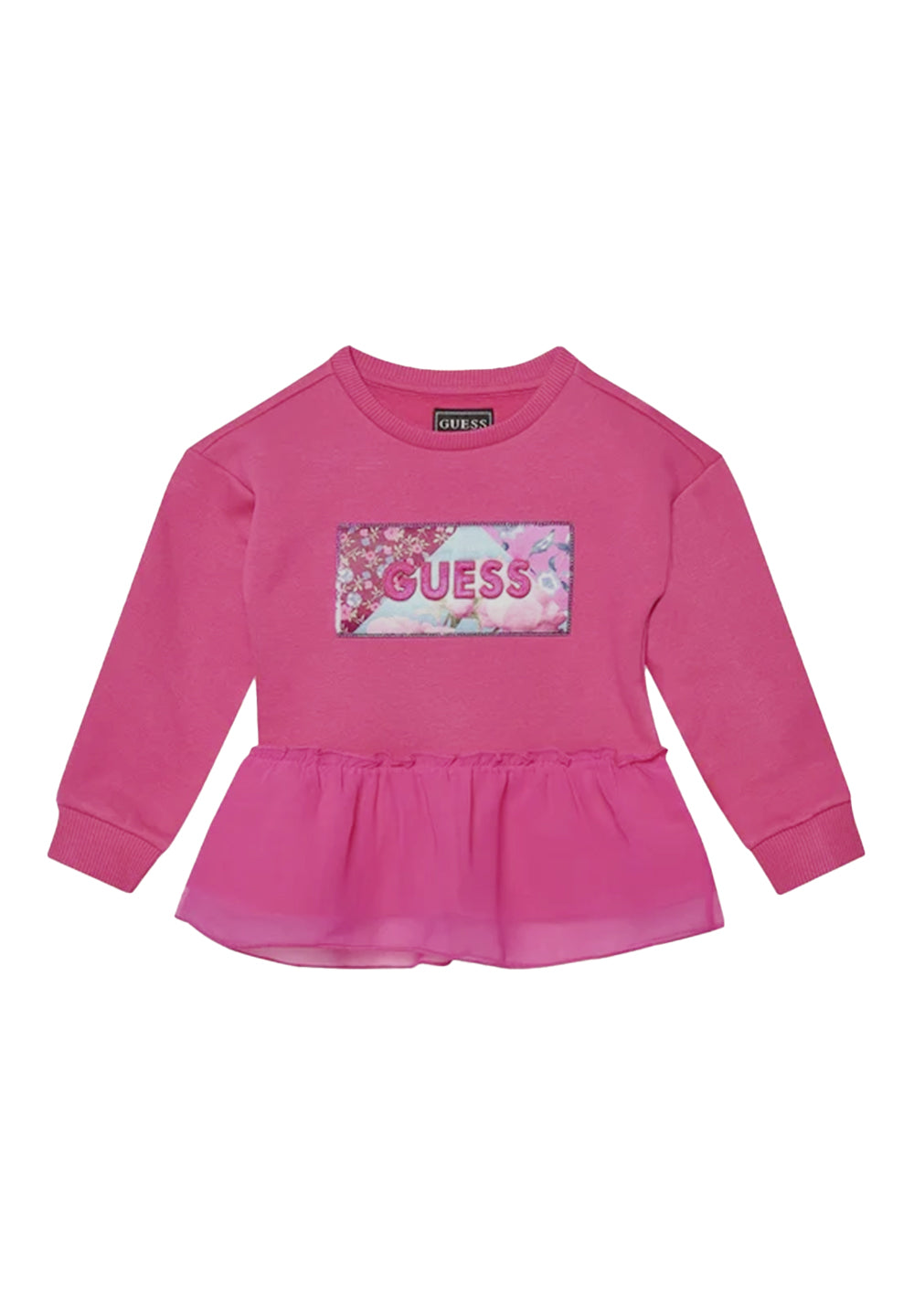 Fuchsia-Sweatshirt für Mädchen