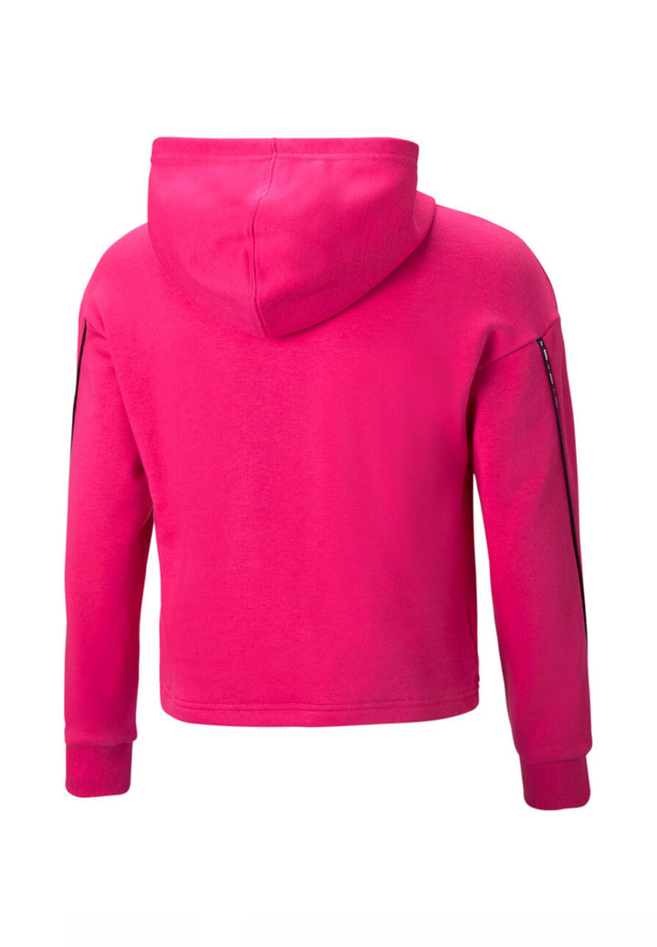 Sweat à capuche fuchsia pour fille