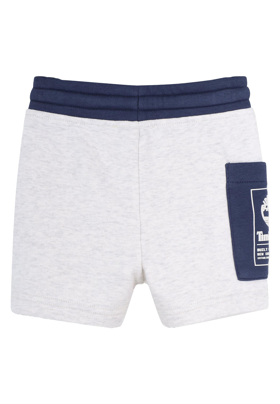 Grey sweatshirt Bermuda shorts for baby