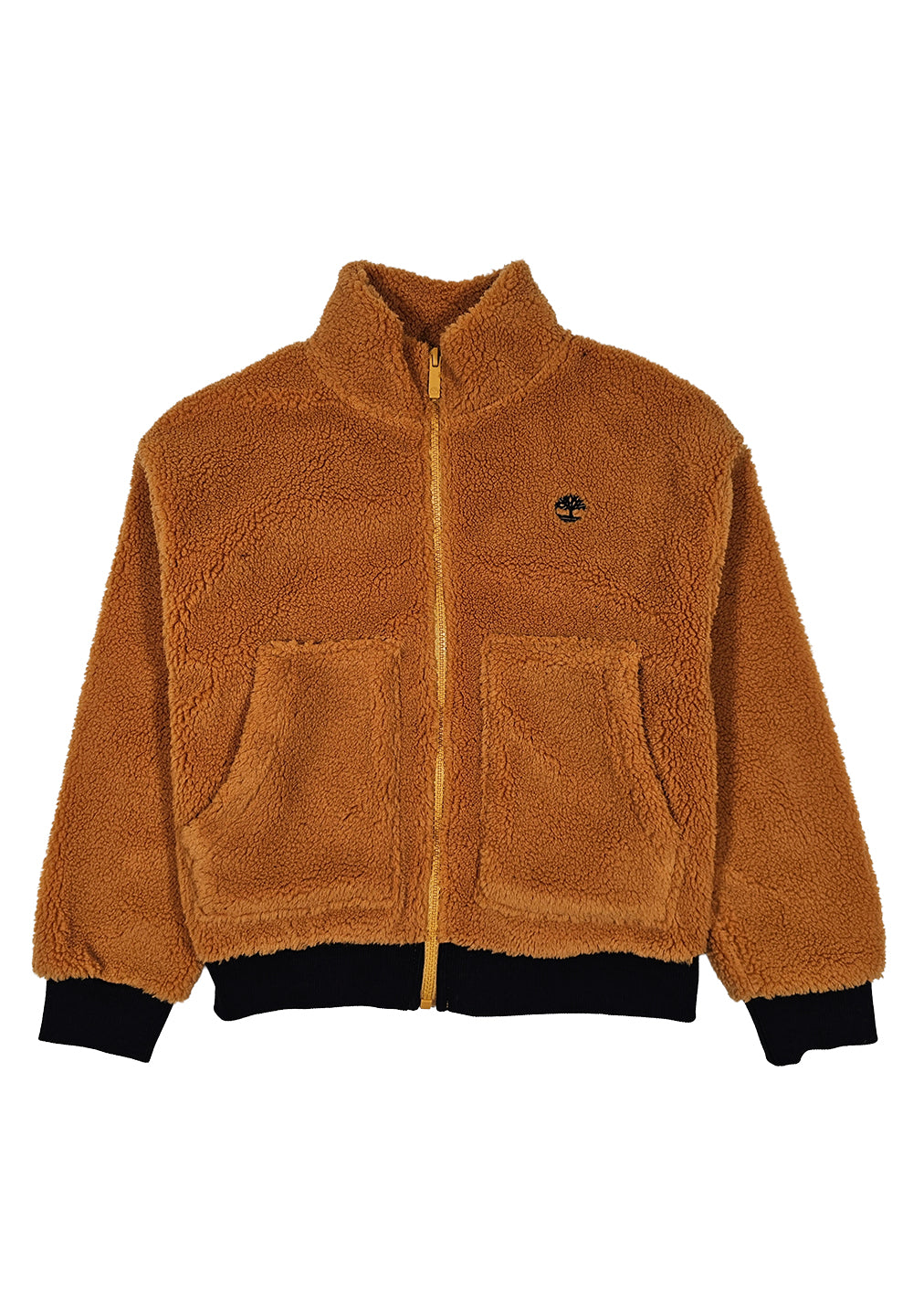 Braune Teddyjacke für Kinder