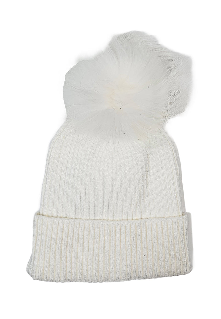Chapeau blanc pour filles