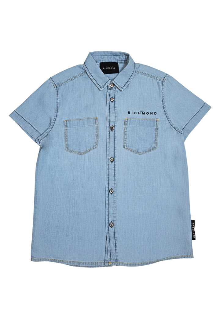 Blue shirt for boy