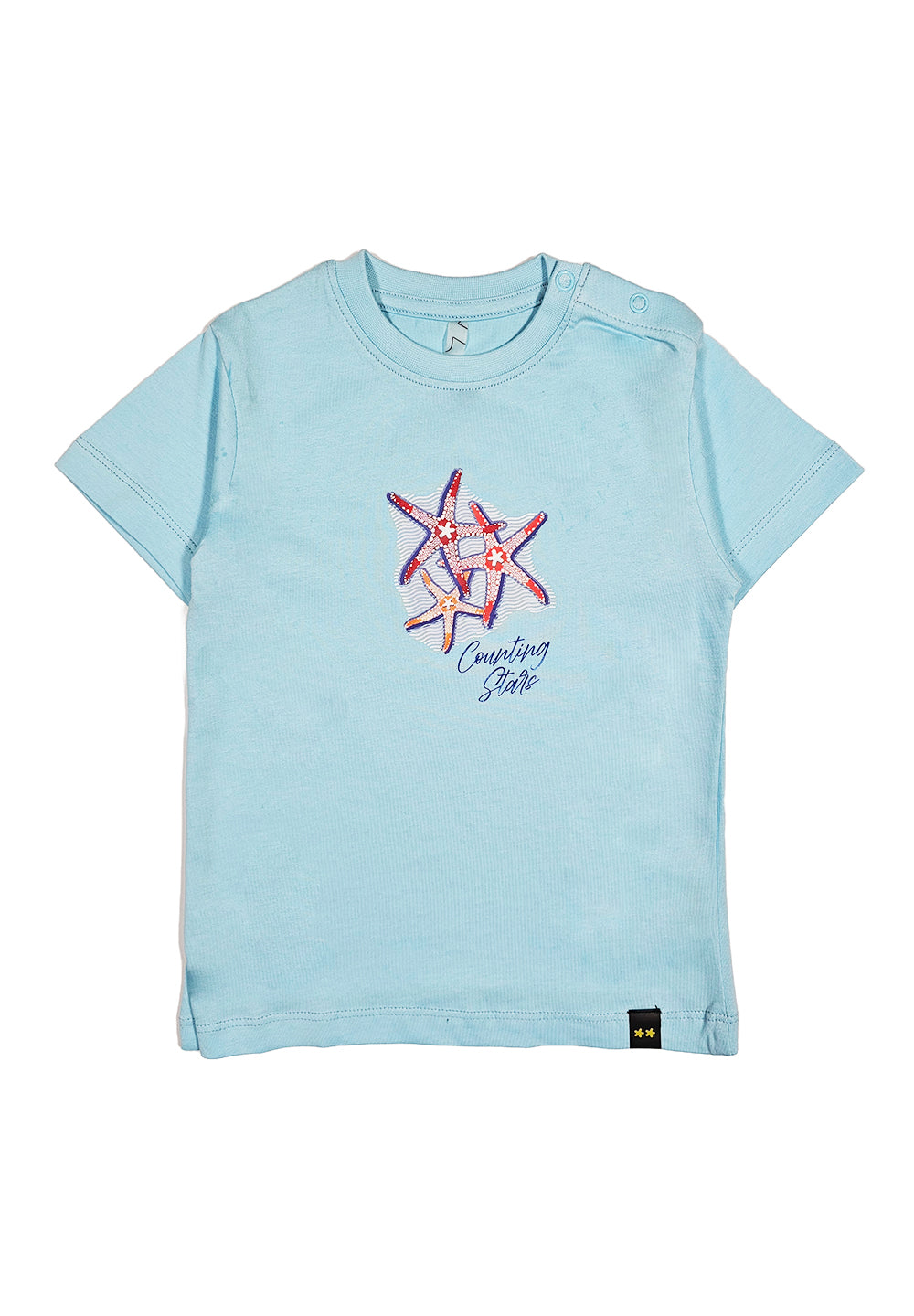 T-shirt celeste per bambino - Primamoda kids
