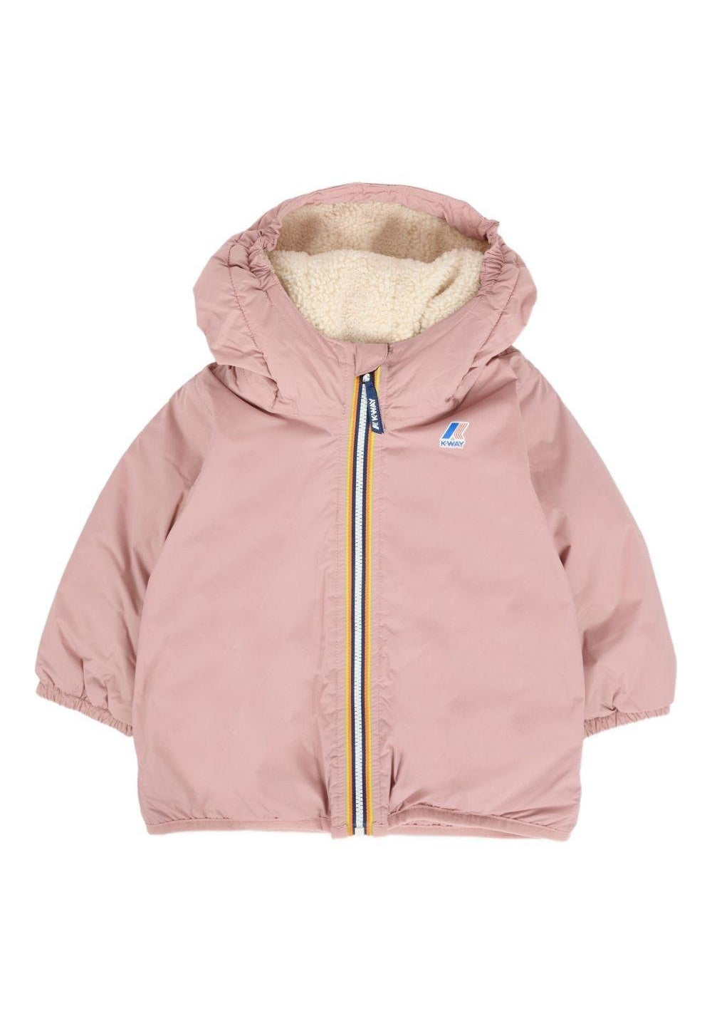 Chaqueta rosa para bebé