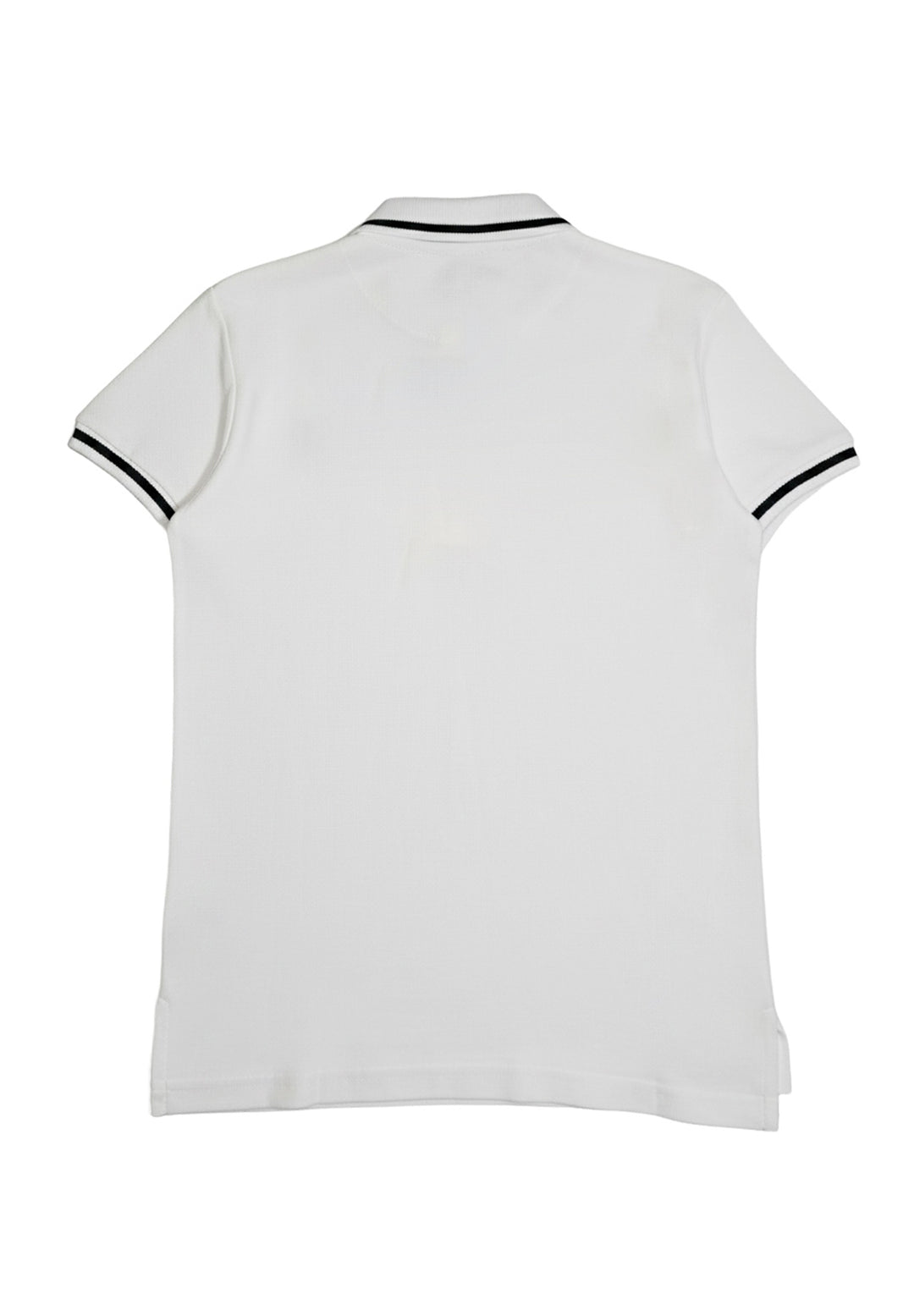 Polo blanca para niño