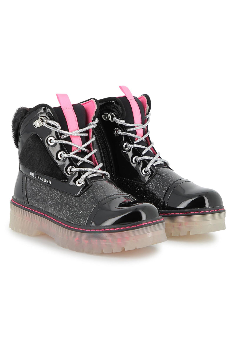Schwarze Stiefel für Mädchen