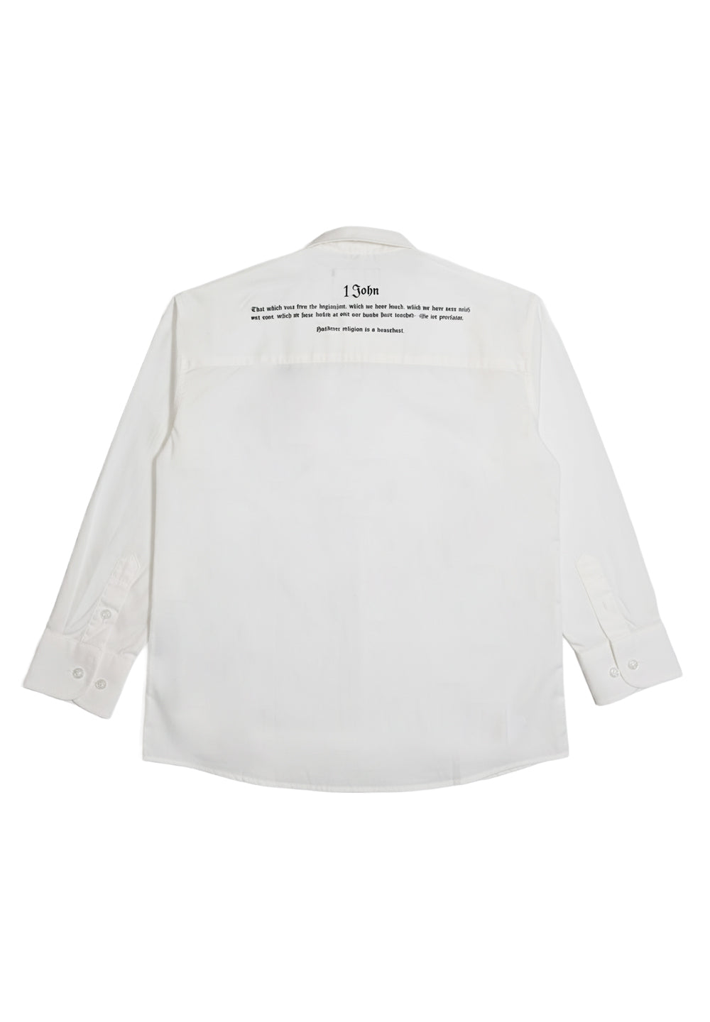 White shirt for a boy
