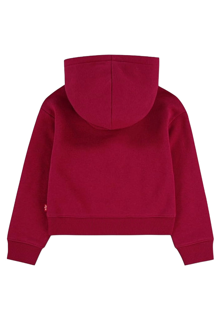 Roter Kapuzenpullover für Mädchen