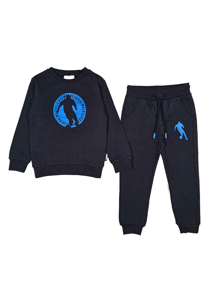 Ensemble sweat-shirt bleu pour enfant