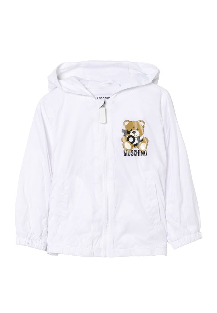 Chaqueta blanca para recién nacido