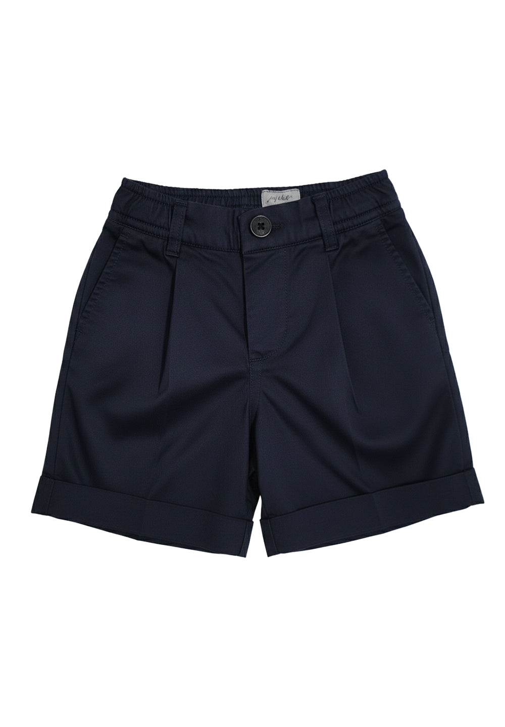 Navy blue Bermuda shorts for baby boy
