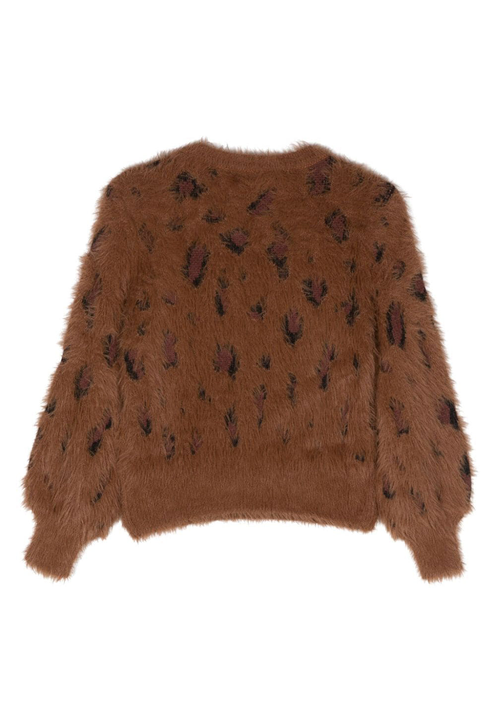 Pull léopard pour fille