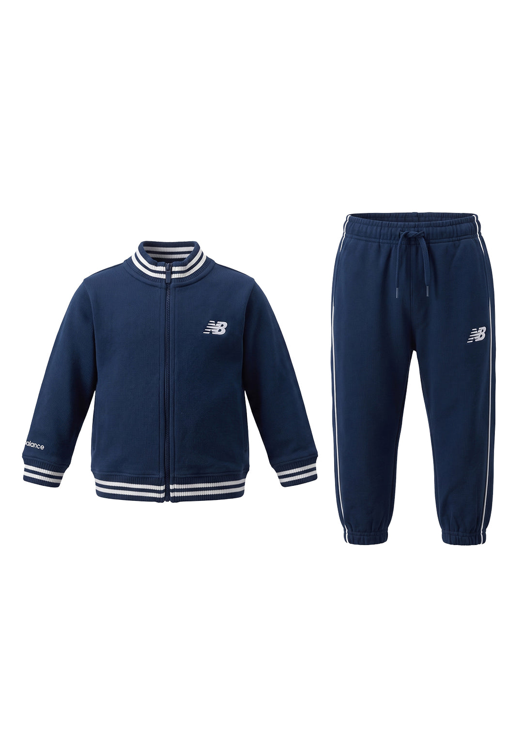 Navy blue sweatshirt set for boys