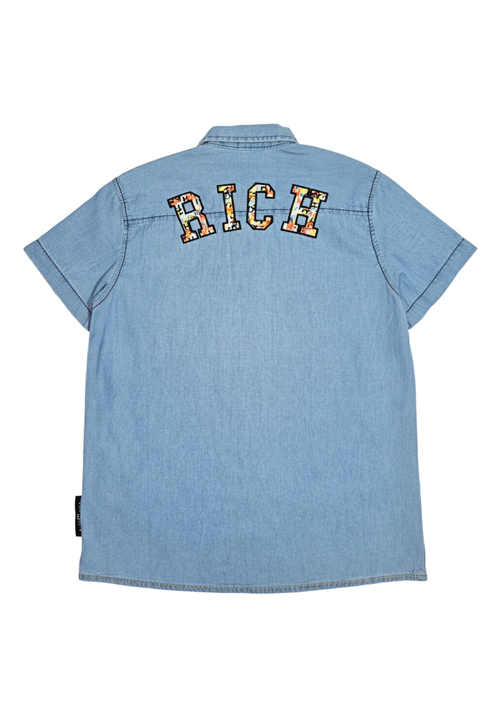 Blue shirt for boy