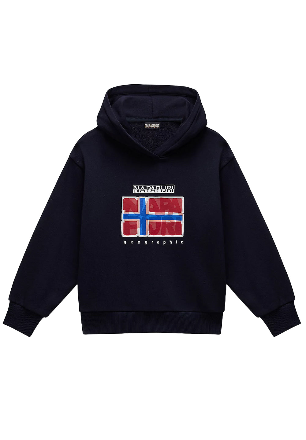 Marineblauer Kapuzenpullover für Jungen