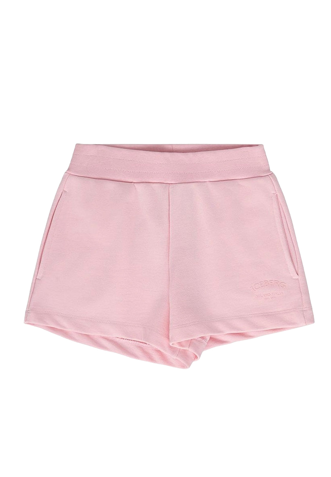 Kurzes rosa Sweatshirt für Mädchen