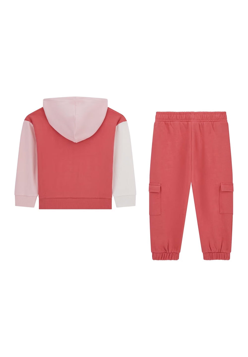 Conjunto de sudadera fucsia para niña