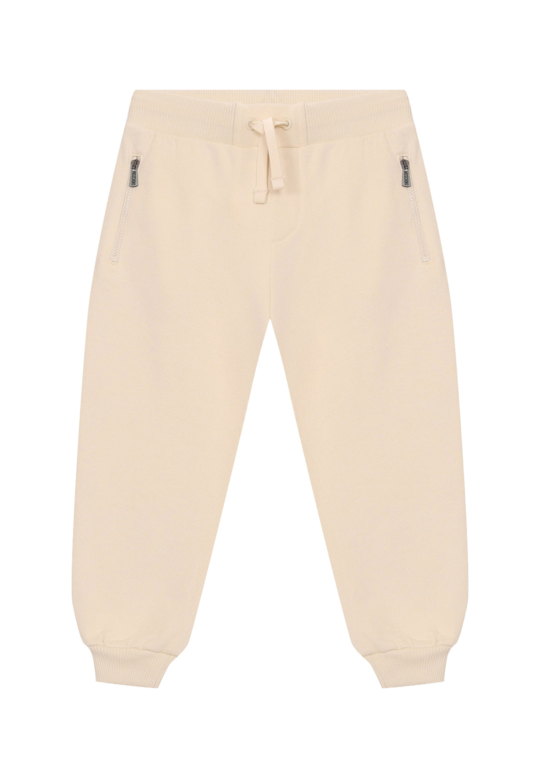 Cream sweatpants for kids