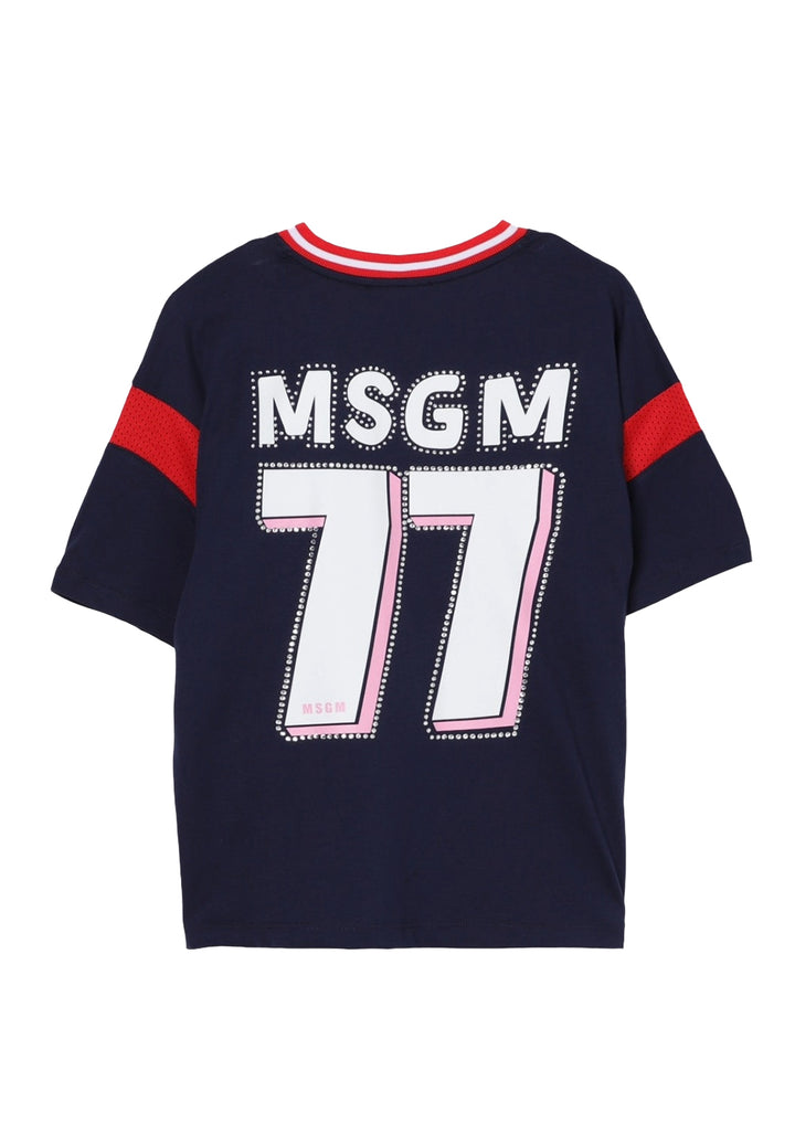Blue T-shirt for girls