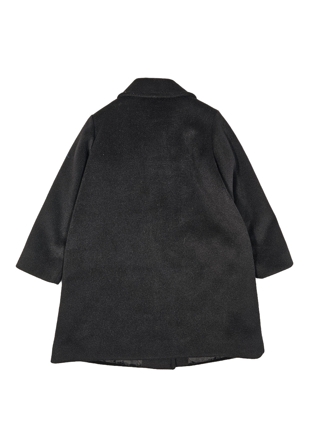 Schwarzer Mantel für Mädchen