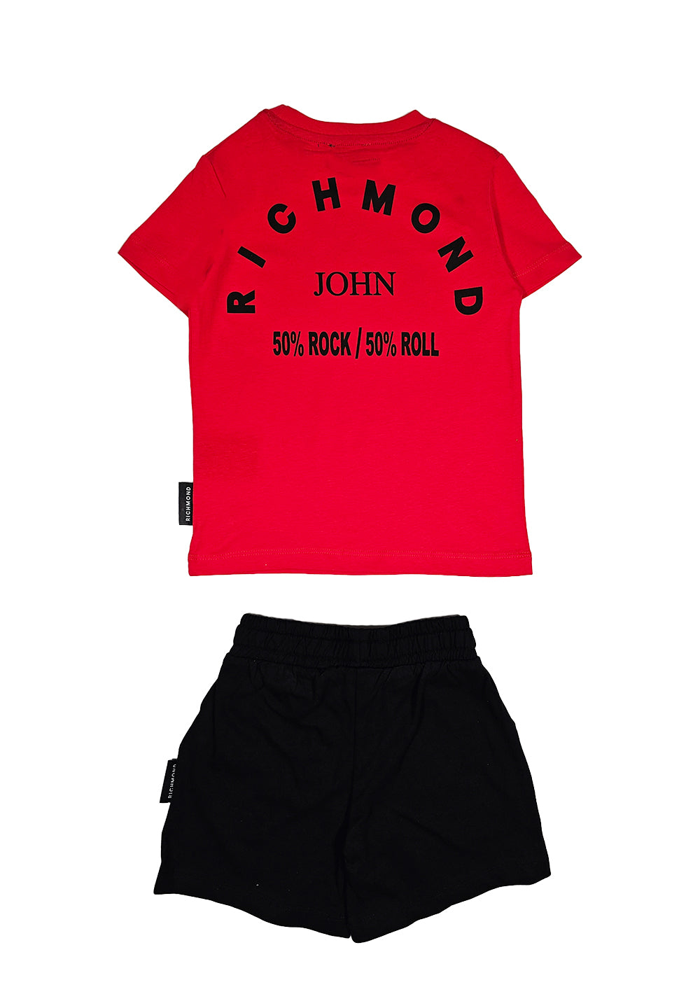 Completo rosso-nero per bambino - Primamoda kids