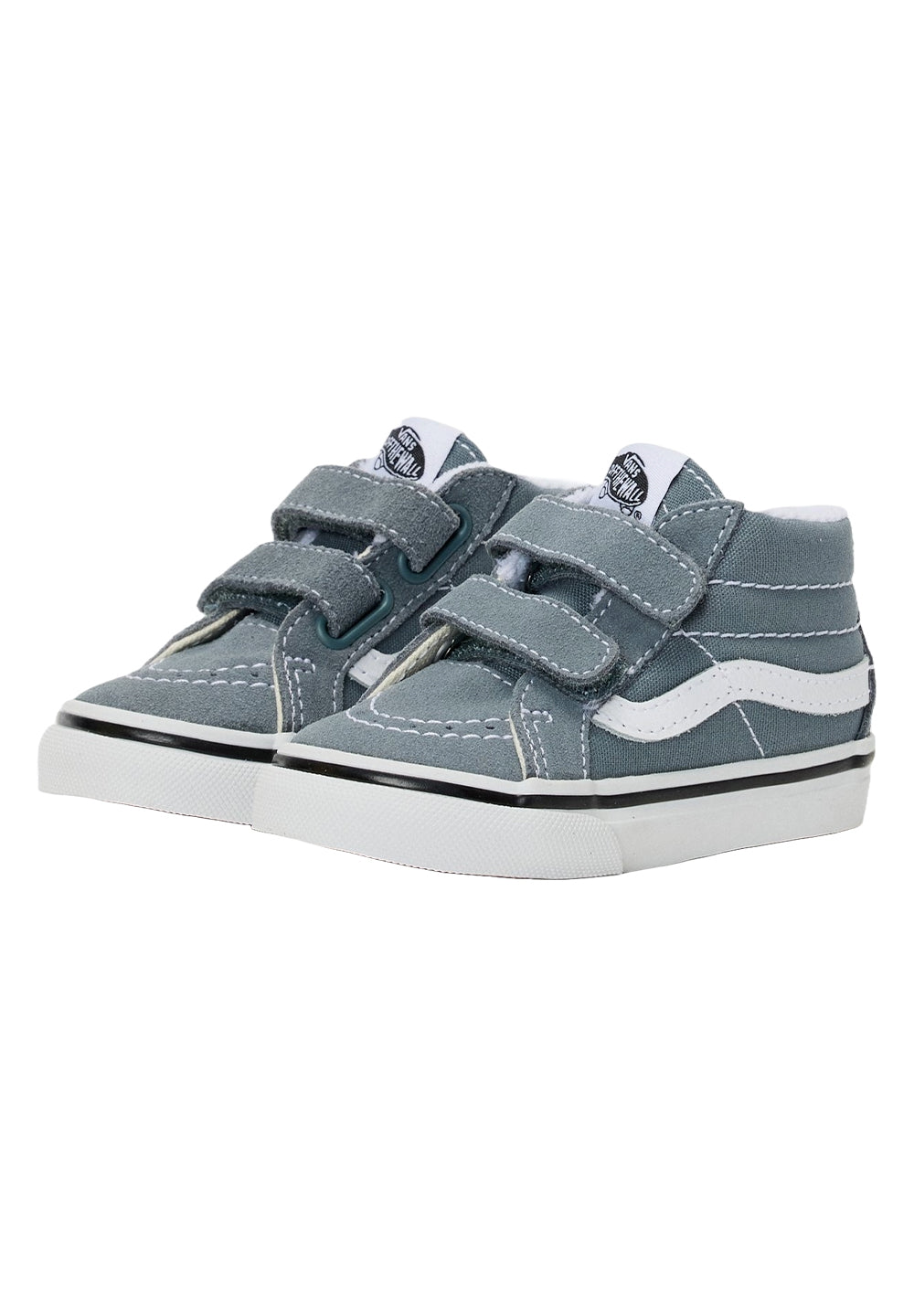Grey baby shoes