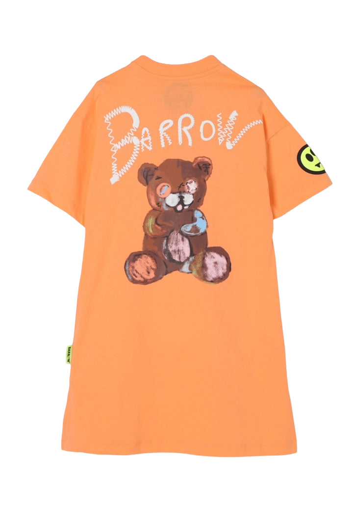 Orange dress for a little girl