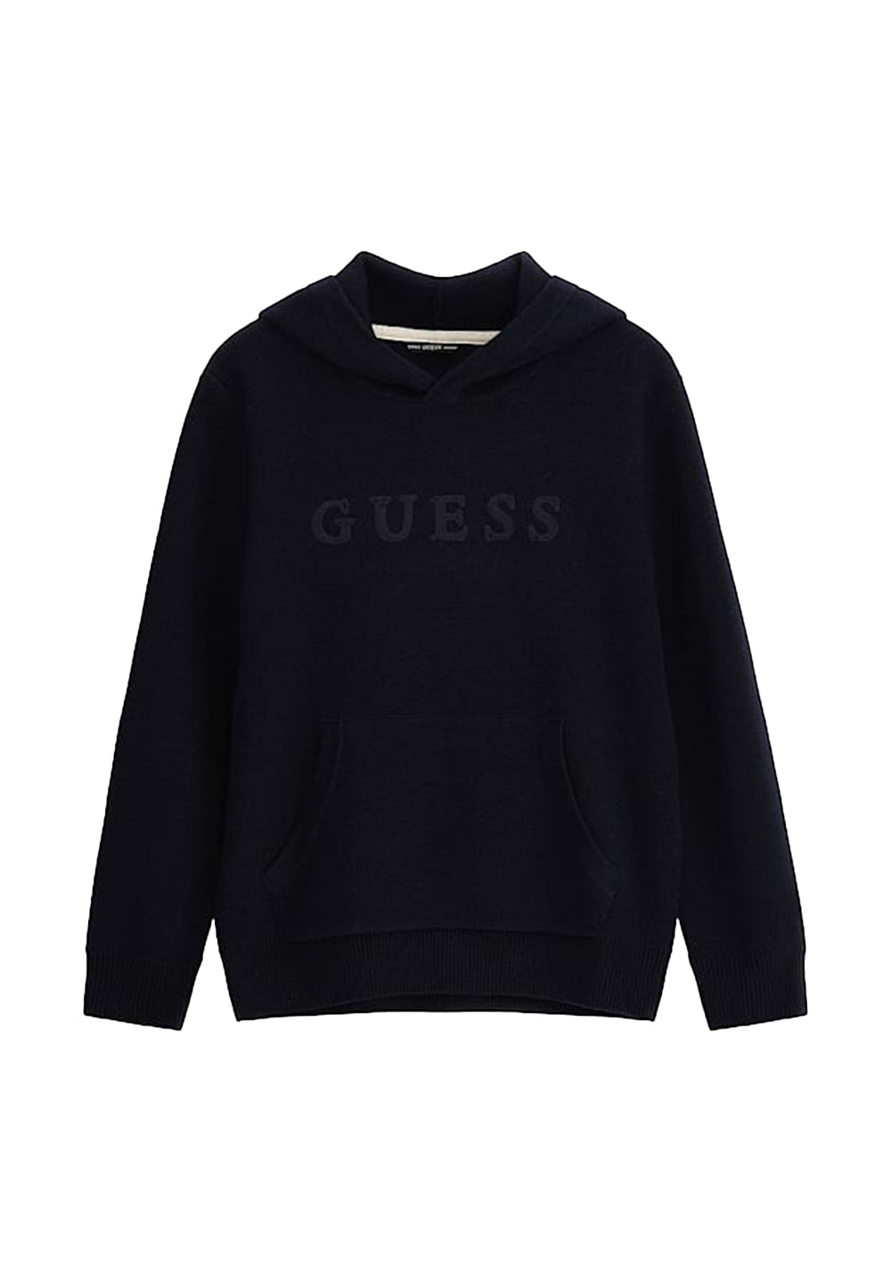 Blue hooded sweater for boy