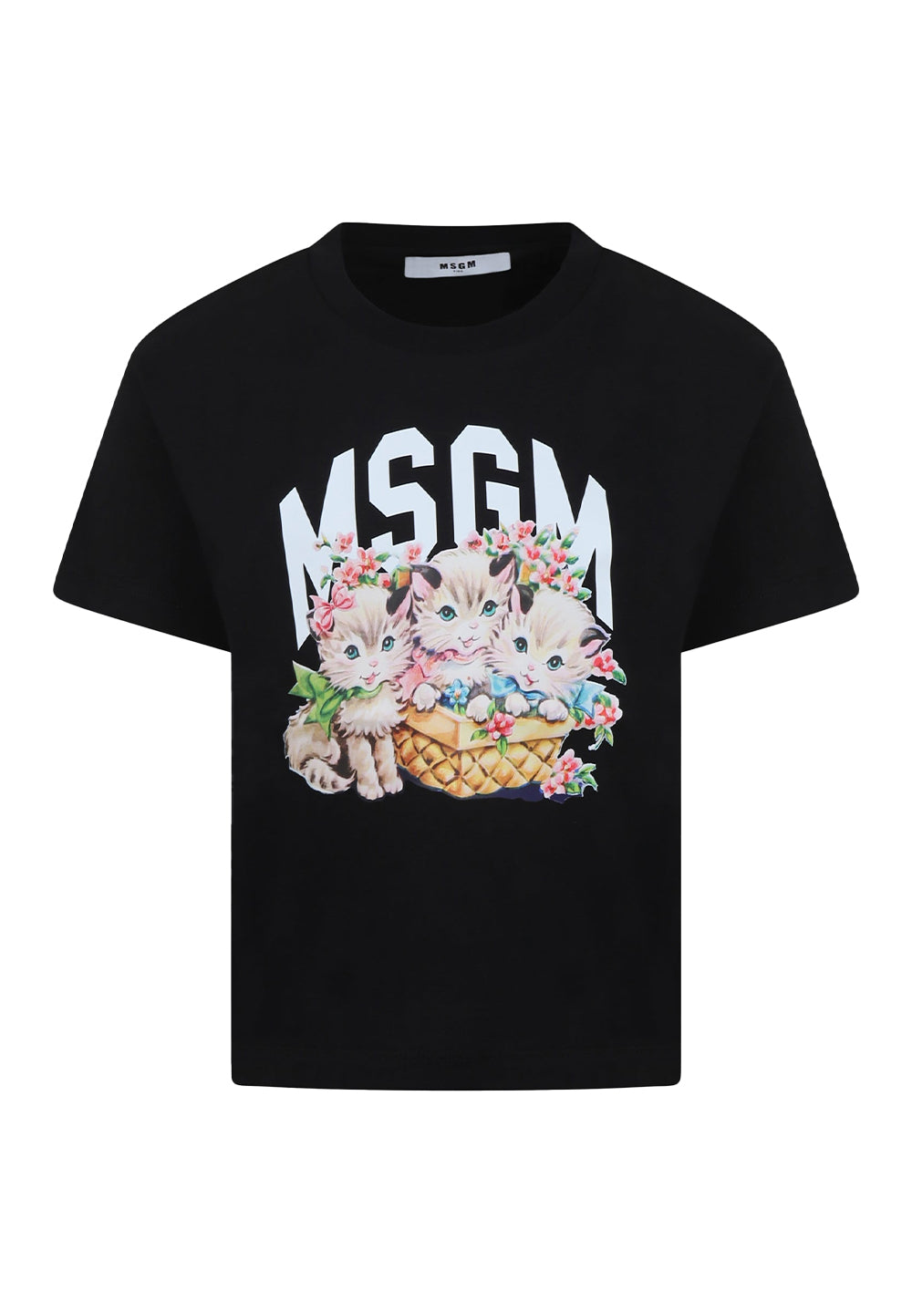 Schwarzes T-Shirt für Mädchen