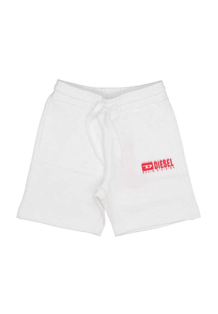 Sweat-shirt bermuda blanc pour enfant
