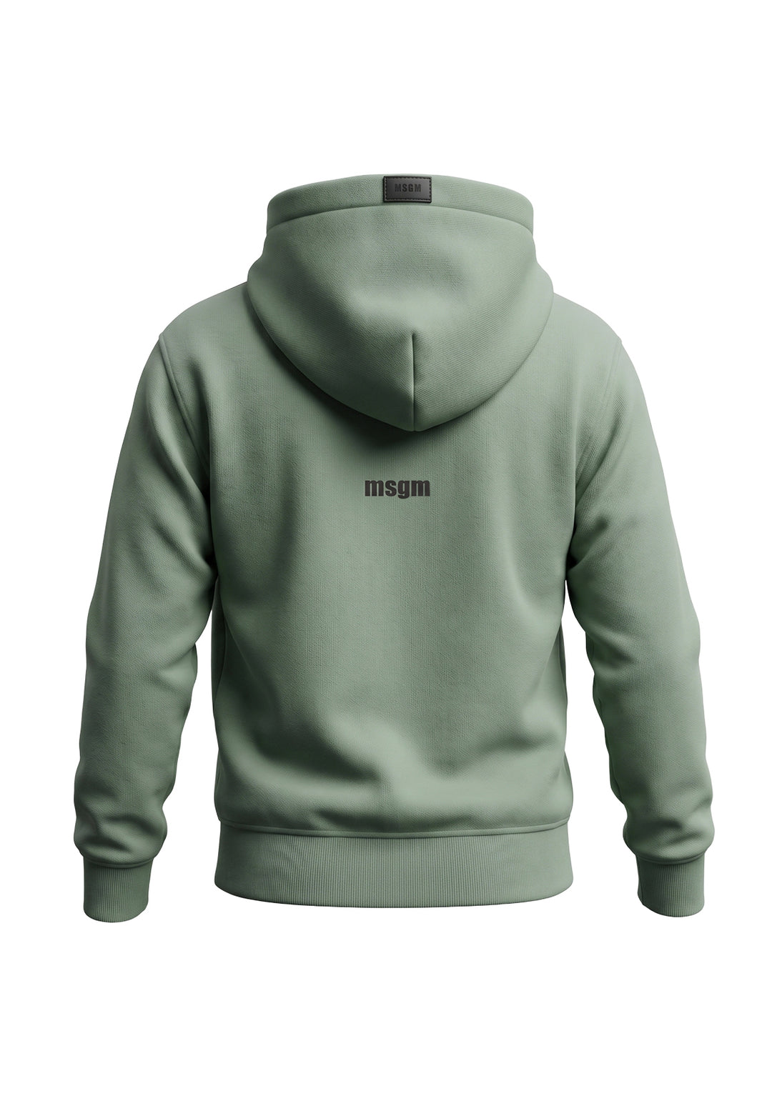 Green hooded sweatshirt for child