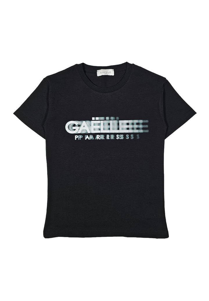 T-shirt nera per bambina - Primamoda kids