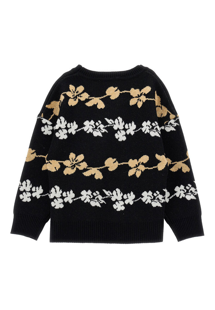Pull noir pour fille