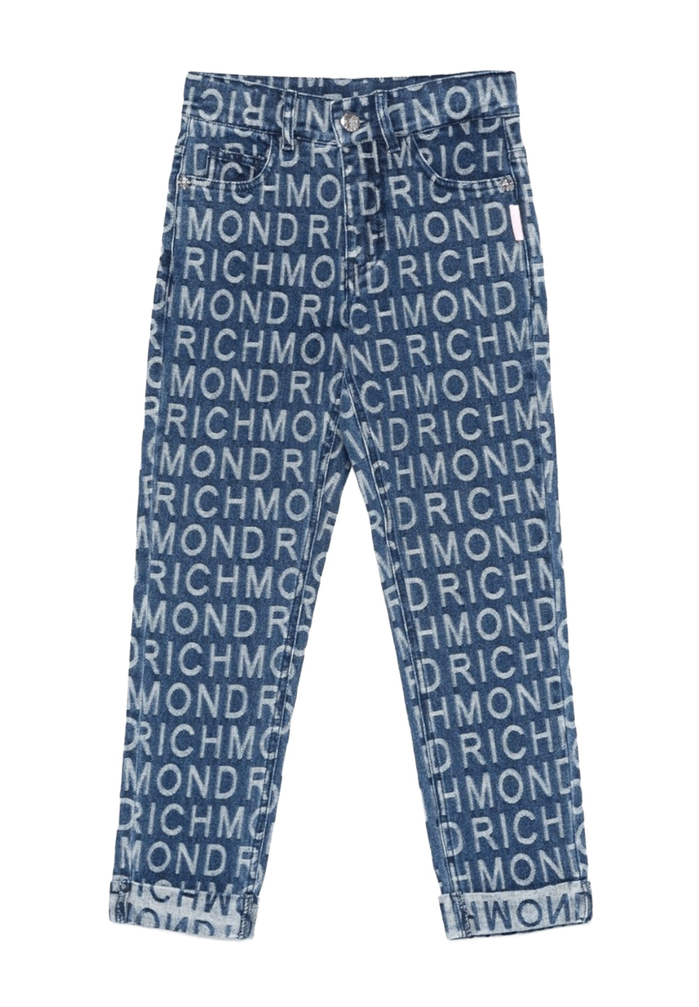 Denim blue jeans for girls