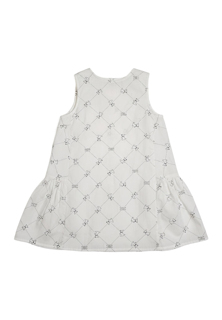 Weißes Kleid für Babymädchen