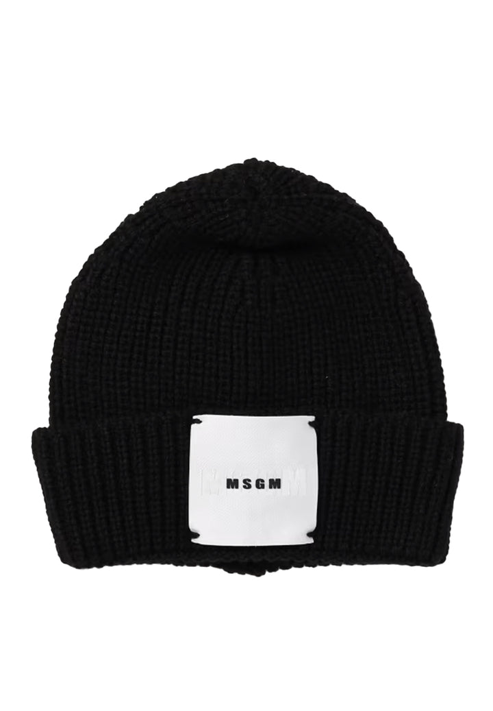 Chapeau noir pour fille