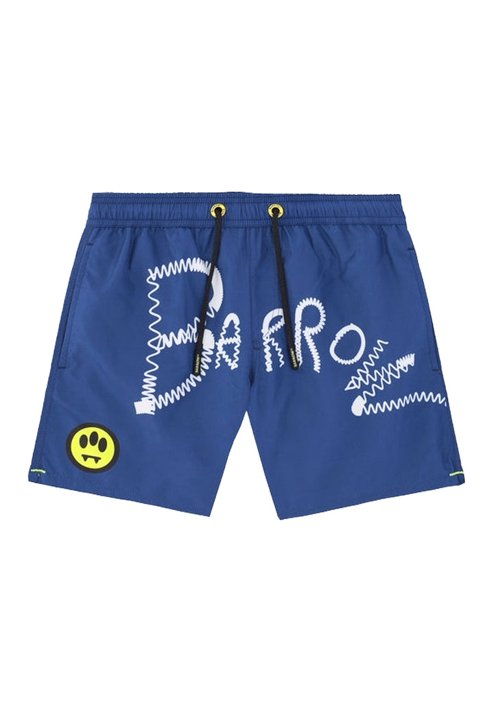 Blaues Boxerkostüm für Jungen