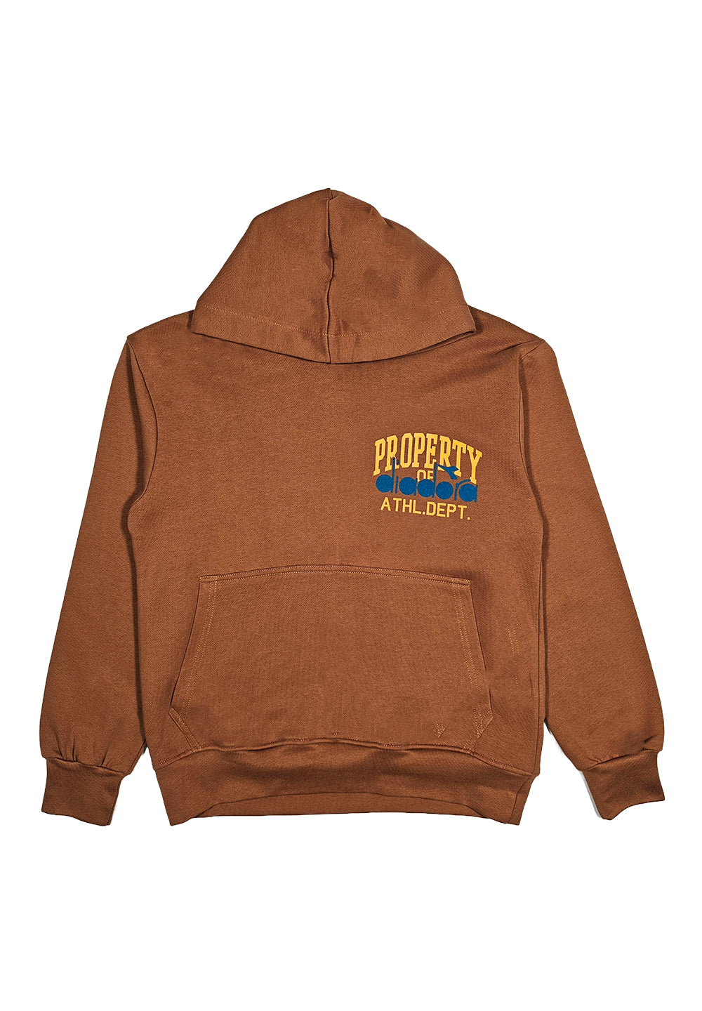 Felpa cappuccio marrone per bambino - Primamoda kids