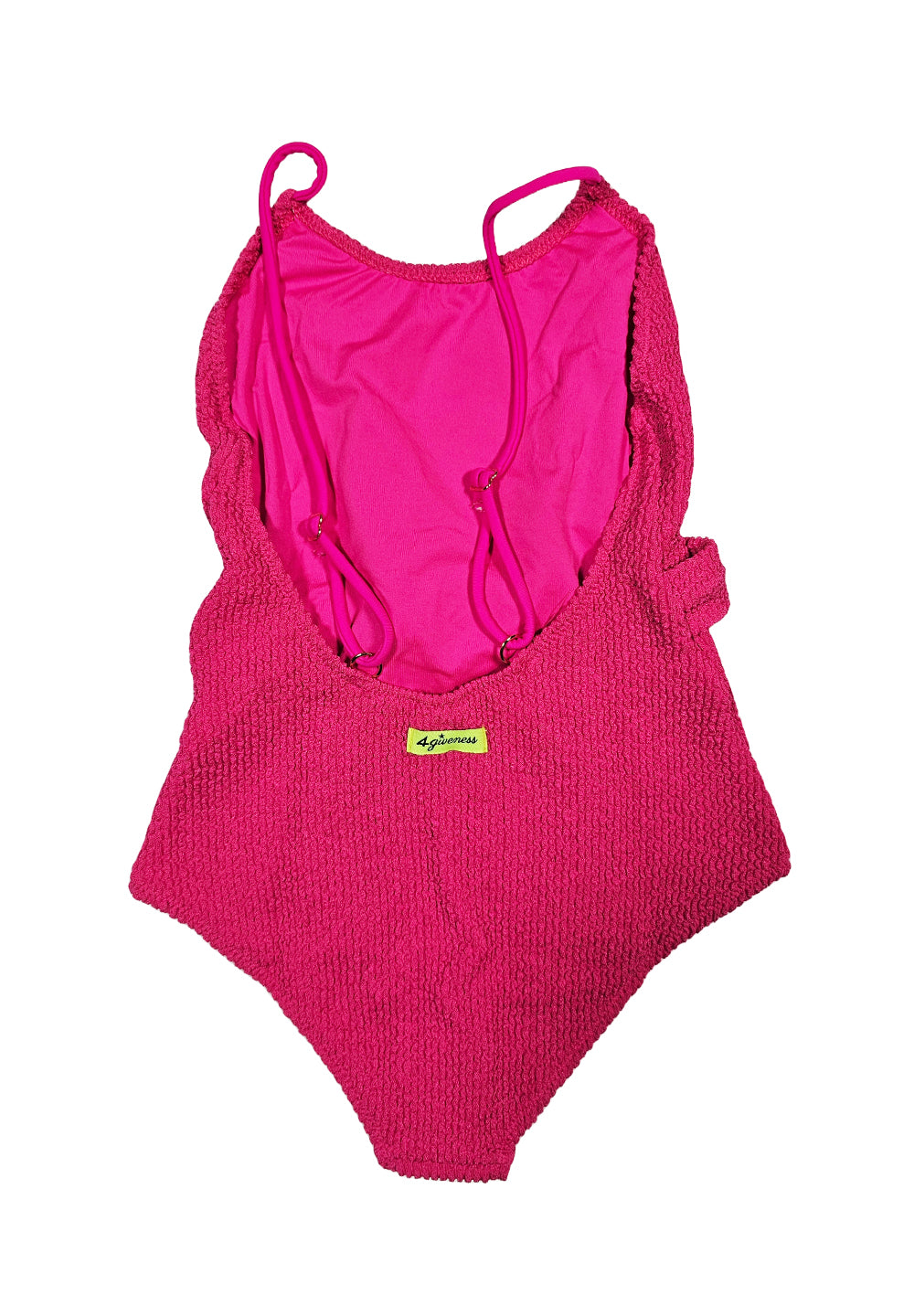 Costume monokini fuxia per bambina - Primamoda kids