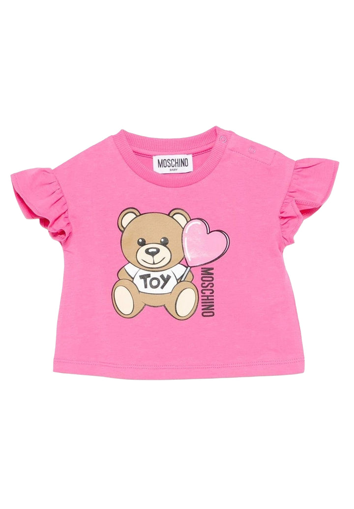 Camiseta fucsia para niña