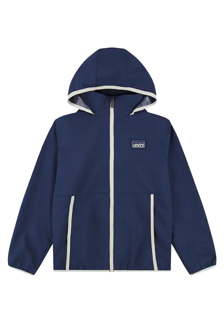 Chaqueta azul para recién nacido