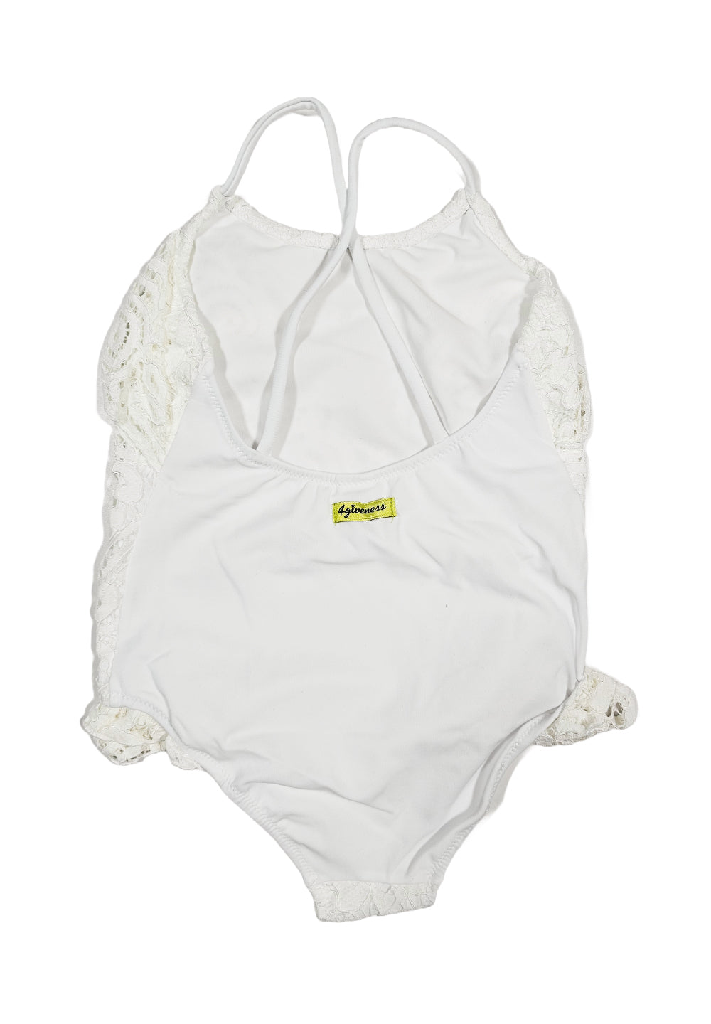 Costume intero bianco per bambina - Primamoda kids
