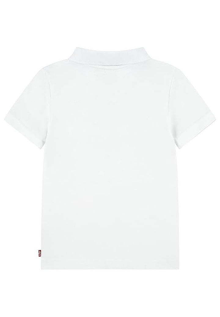 Polo blanca para niño